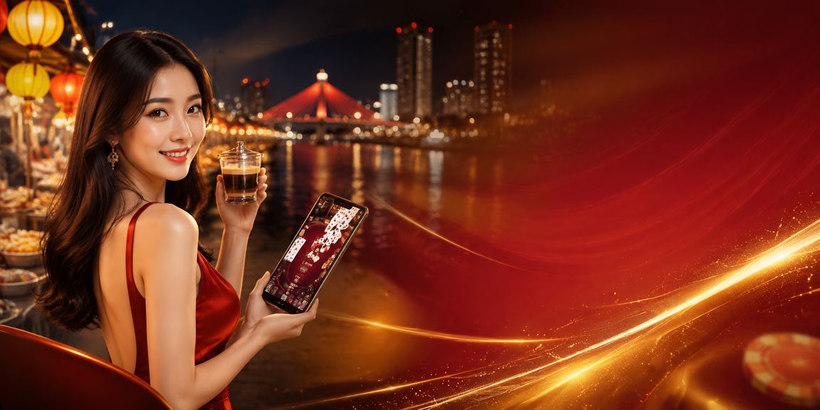 Người chơi tại Đà Nẵng thưởng thức cà phê và chơi bài trực tuyến trên điện thoại