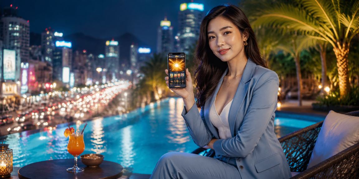 Người dùng tại Hà Nội trải nghiệm ứng dụng casino trực tuyến trong không khí chợ đêm sôi động